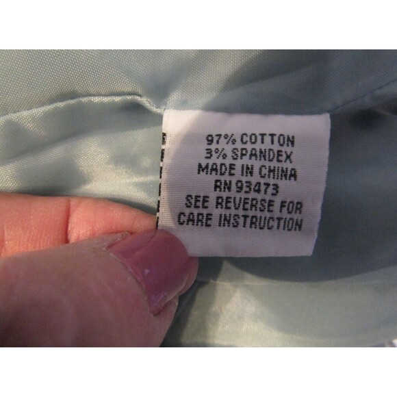 Nordstrom Sorbe’ Jacket NWT Blue Ice Full Zip Corduroy Coat Womens Size XS - Picture 9 of 9